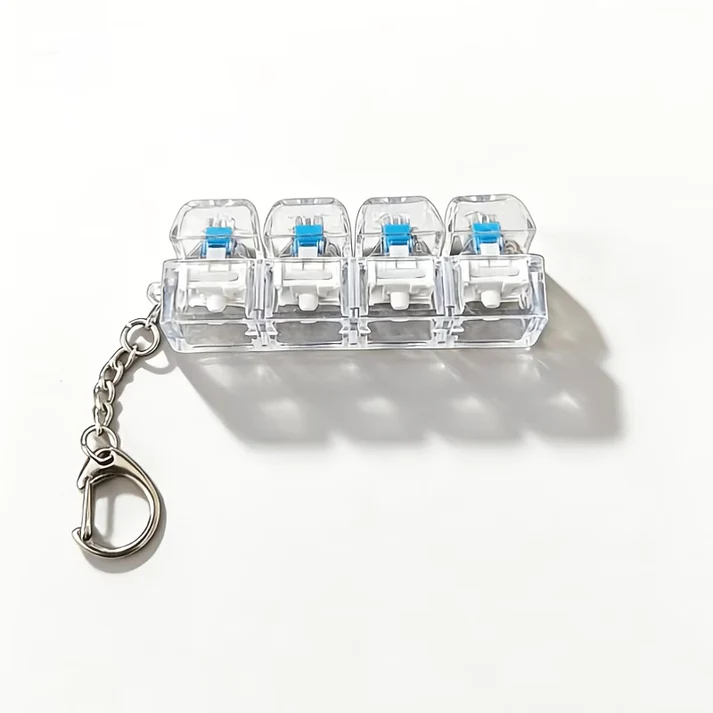 Mini Keyboard Fidget Keychain