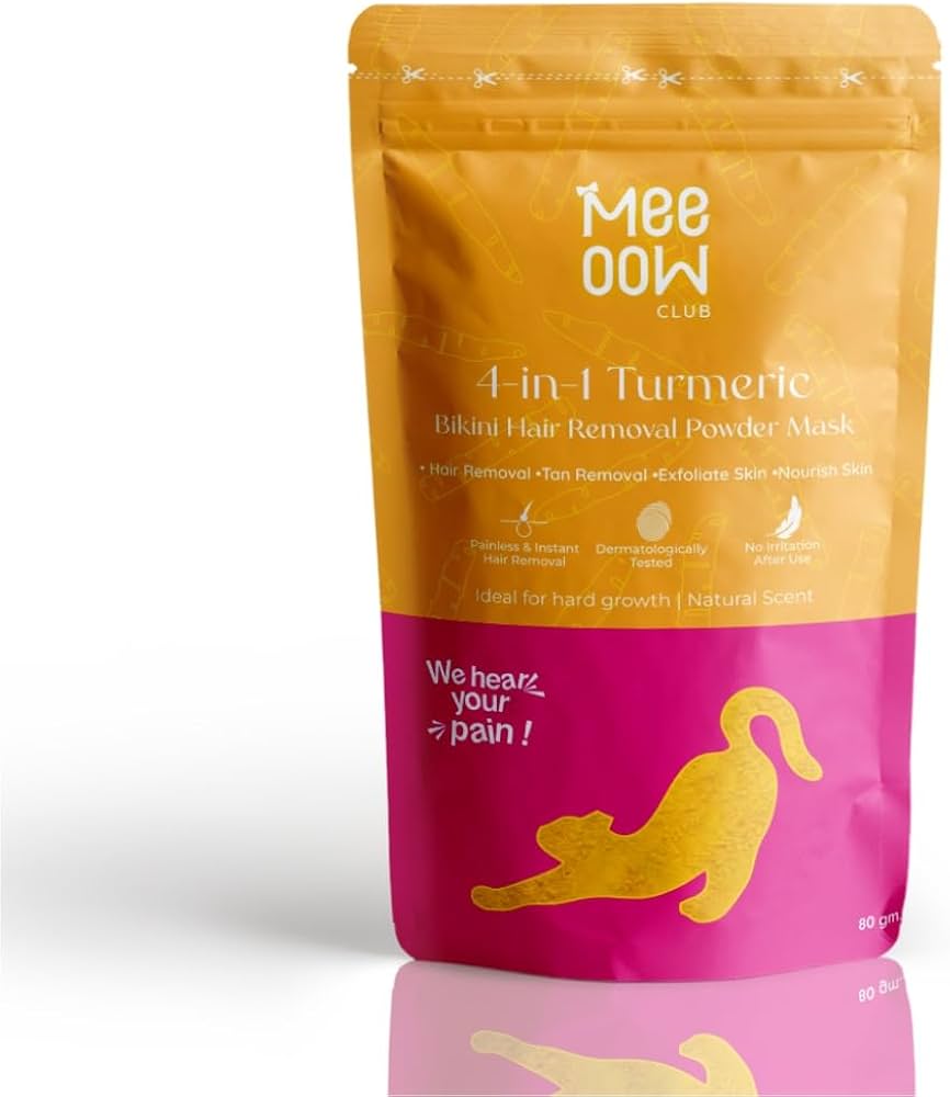 Painless Effective Meow Body Hair Removal Wax Powder