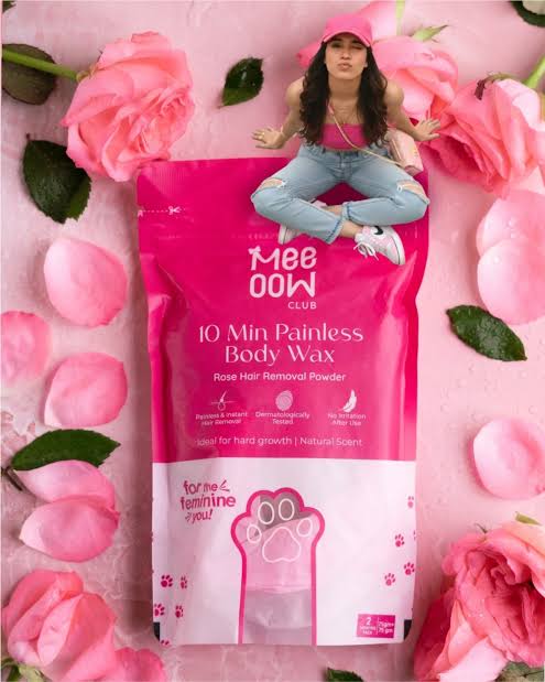 Painless Effective Meow Body Hair Removal Wax Powder