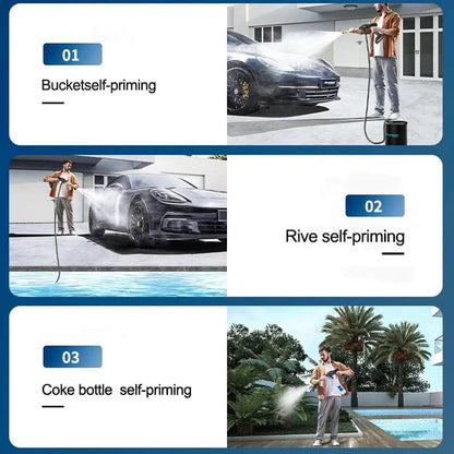 High Pressure Washer Gun | Car, Bike, Solar & Home Cleaning
